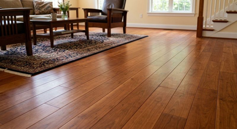 Cherry Floor Installation in Stuart, FL