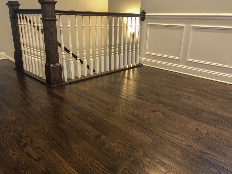 Dark Wood Floor Installation in Palm Beach Gardens, FL