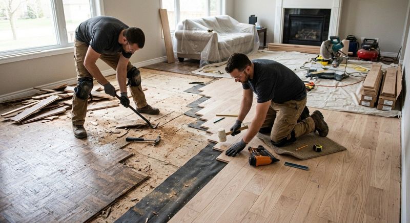 Hardwood Floor Installation in Indiantown, FL