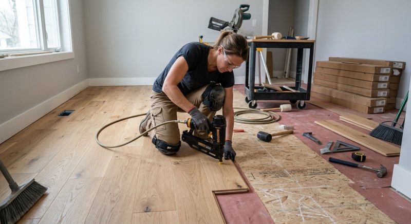 Hardwood Floor Installation in Martin County, FL