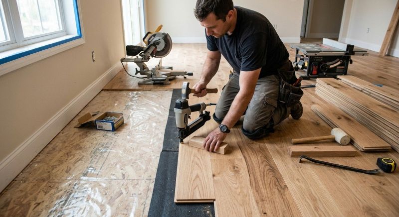 Hardwood Floor Installation in Martin County, FL