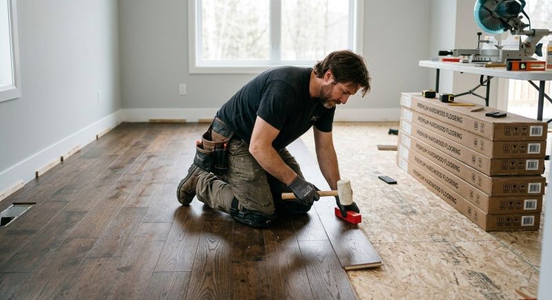 Hardwood Floor Installation in Palm Beach County, FL