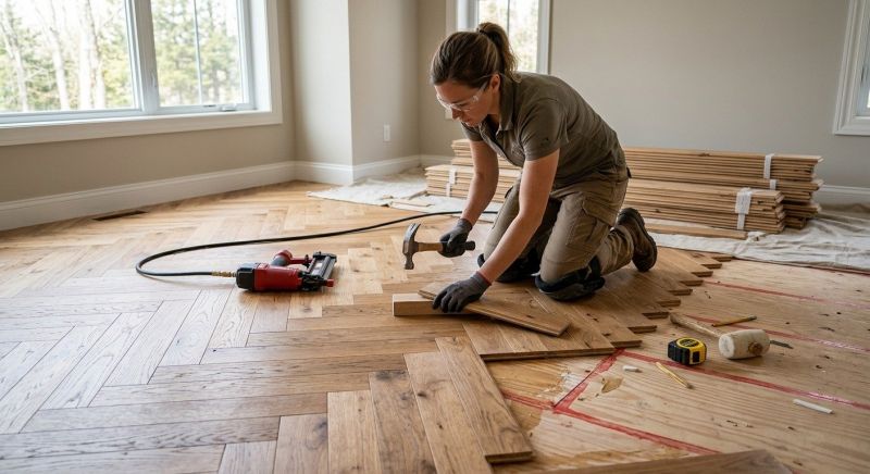 Hardwood Floor Installation in Palm Beach County, FL