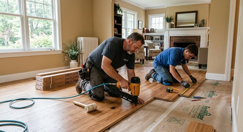 Hardwood Floor Installation in Palm Beach, FL