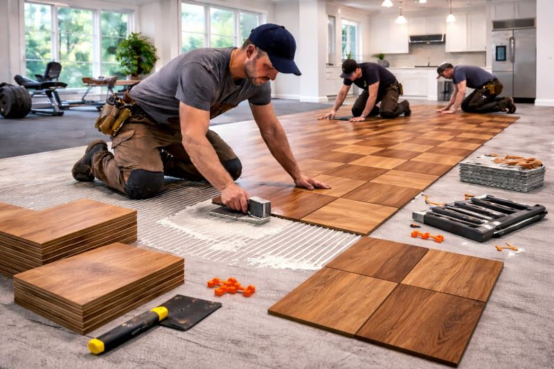 Hardwood Floor Installation in Palm Beach, FL
