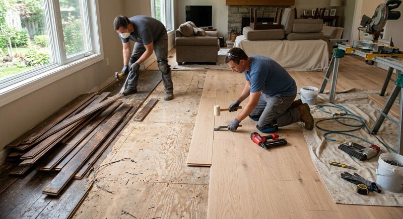 Hardwood Replacement in Palm Beach Gardens, FL