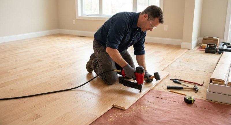 Maple Flooring Installation in Palm Beach Gardens, FL