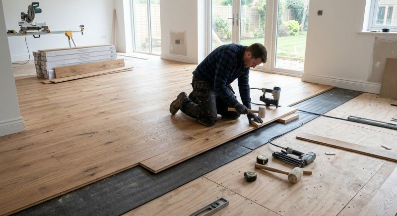 Oak Floor Installation in Jupiter, FL