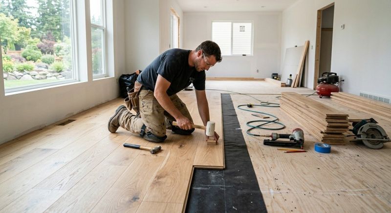 Oak Floor Installation in Palm Beach, FL