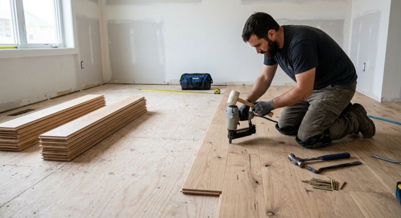 Oak Floor Installation in Palm Beach, FL