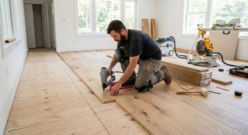 Oak Floor Installation in Palm Beach, FL
