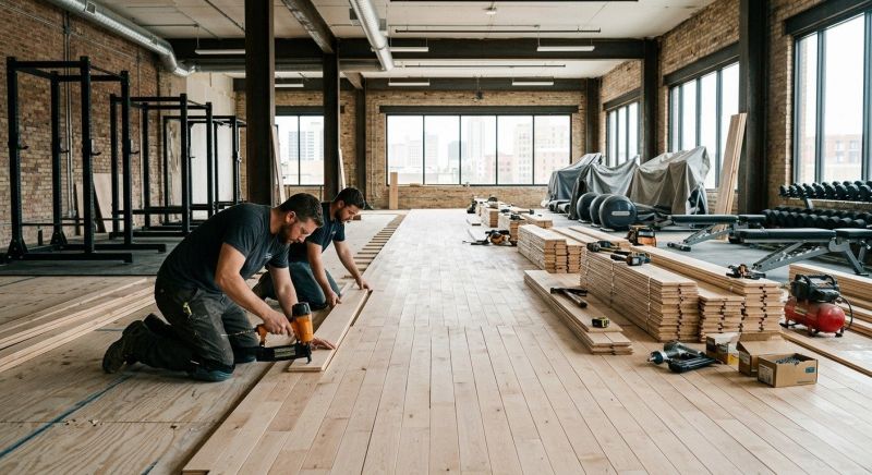 Plank Floor Installation in Palm Beach Gardens, FL