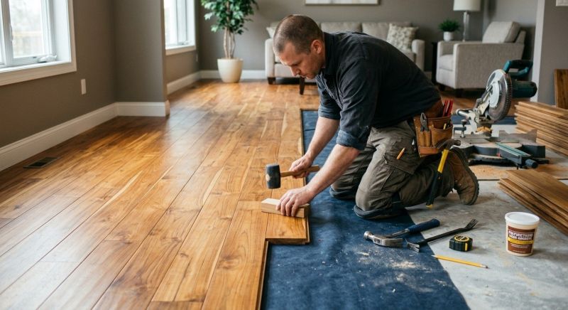 Teak Flooring Installation in Palm Beach Gardens, FL