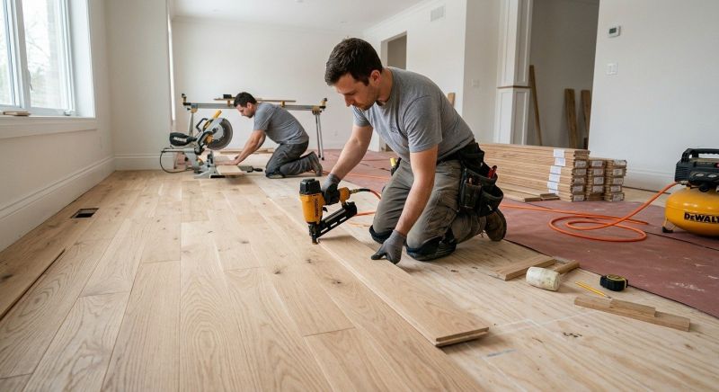 Wood Floor Replacement in Loxahatchee, FL