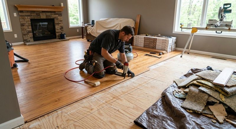 Wood Flooring Installation in Palm Beach Gardens, FL